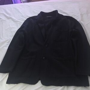 Banana Republic Classic Black Pea Coat